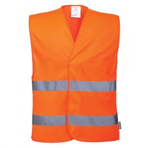 LOGISTIQUE : Gilet de signalisation orange classe 2 C474... 2