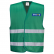 LOGISTIQUE : Gilet HV IONA vert F474 PORTWEST + transfert