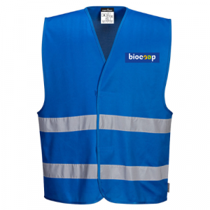 LOGISTIQUE : Gilet de sécurité IONA F474 bleu royal...