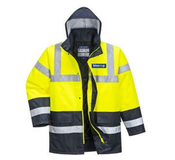 STB : Parka de signalisation jaune/marine S466 PORTWEST + transfert