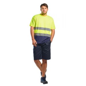 STB : Tee-shirt jaune haute visibilité S173 PORTWEST +... 2