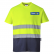 STB : Tee-shirt jaune haute visibilité S173 PORTWEST + transfert