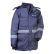 Veste doublée LEIDA marine COFRA + transfert coeur BIOCOOP