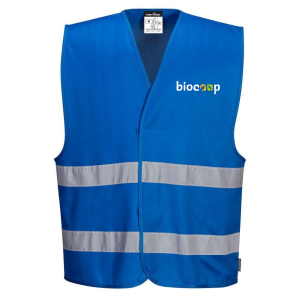 LOGISTIQUE : Gilet de sécurité IONA F474 bleu royal...
